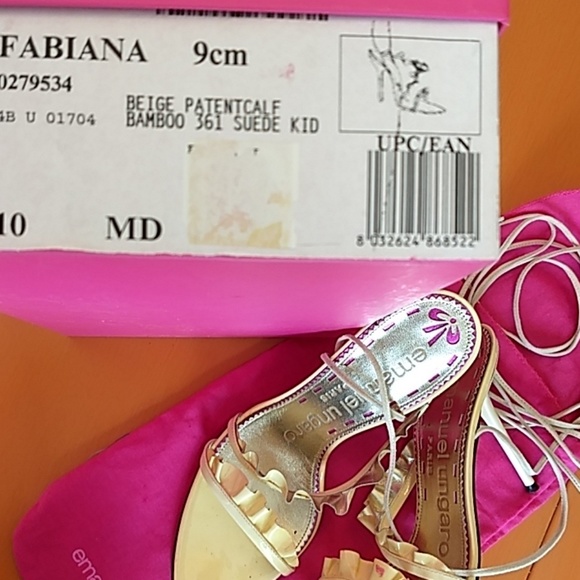 High Heels. Strappy Emanuel Ungaro. - Picture 3 of 8